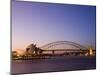 Opera House and Harbour Bridge, Sydney, New South Wales, Australia, Pacific-Sergio Pitamitz-Mounted Photographic Print