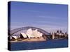 Opera House and Harbour Bridge, Sydney, New South Wales, Australia-Sergio Pitamitz-Stretched Canvas