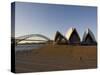 Opera House and Harbour Bridge, Sydney, New South Wales, Australia-Sergio Pitamitz-Stretched Canvas