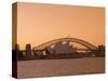 Opera House and Harbour Bridge, Sydney, New South Wales, Australia-Sergio Pitamitz-Stretched Canvas