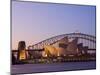 Opera House and Harbour Bridge, Sydney, New South Wales, Australia-Sergio Pitamitz-Mounted Photographic Print