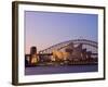 Opera House and Harbour Bridge, Sydney, New South Wales, Australia-Sergio Pitamitz-Framed Photographic Print