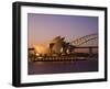 Opera House and Harbour Bridge, Sydney, New South Wales, Australia-Sergio Pitamitz-Framed Photographic Print