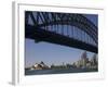 Opera House and Harbour Bridge, Sydney, New South Wales, Australia-Sergio Pitamitz-Framed Photographic Print