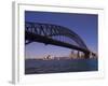 Opera House and Harbour Bridge, Sydney, New South Wales, Australia-Sergio Pitamitz-Framed Photographic Print