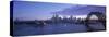 Opera House and Harbour Bridge, Sydney, Nsw, Australia-Peter Adams-Stretched Canvas