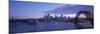 Opera House and Harbour Bridge, Sydney, Nsw, Australia-Peter Adams-Mounted Photographic Print