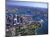 Opera House and Sydney Harbor Bridge, Australia-David Wall-Mounted Photographic Print