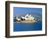 Opera House and Sydney Harbour Bridge, Sydney, New South Wales, Australia-Gavin Hellier-Framed Photographic Print