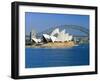 Opera House and Sydney Harbour Bridge, Sydney, New South Wales, Australia-Gavin Hellier-Framed Photographic Print