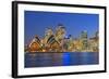 Opera House and Sydney Skyline, Sydney, New South Wales, Australia,-Marco Simoni-Framed Photographic Print