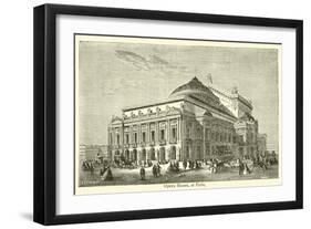 Opera House, at Paris-null-Framed Giclee Print