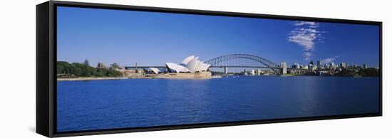 Opera House at the Waterfront, Sydney Opera House, Sydney, New South Wales, Australia-null-Framed Stretched Canvas