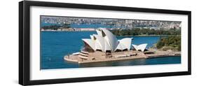 Opera House at Waterfront, Sydney Opera House, Sydney Harbor, Sydney, New South Wales, Australia-null-Framed Premium Photographic Print