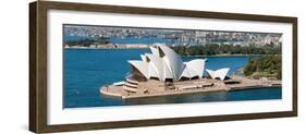Opera House at Waterfront, Sydney Opera House, Sydney Harbor, Sydney, New South Wales, Australia-null-Framed Photographic Print