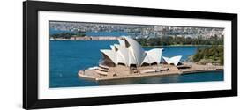 Opera House at Waterfront, Sydney Opera House, Sydney Harbor, Sydney, New South Wales, Australia-null-Framed Photographic Print