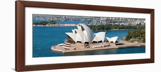 Opera House at Waterfront, Sydney Opera House, Sydney Harbor, Sydney, New South Wales, Australia-null-Framed Photographic Print