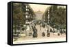 Opera House, Boulevard-null-Framed Stretched Canvas