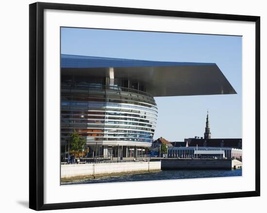 Opera House, Designed By Henning Larsen, Copenhagen, Denmark, Scandinavia, Europe-Christian Kober-Framed Photographic Print