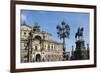 Opera House, Dresden, Germany-Charles Bowman-Framed Photographic Print