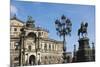 Opera House, Dresden, Germany-Charles Bowman-Mounted Photographic Print