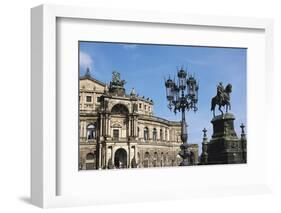 Opera House, Dresden, Germany-Charles Bowman-Framed Photographic Print