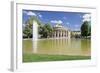 Opera House, Eckensee Lake, Schlosspark, Stuttgart, Baden-Wurttemberg, Germany-Markus Lange-Framed Photographic Print