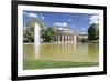 Opera House, Eckensee Lake, Schlosspark, Stuttgart, Baden-Wurttemberg, Germany-Markus Lange-Framed Photographic Print