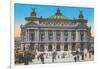 Opera House, from 'Souvenirs De Paris - Monuments Vues En Couleurs'-null-Framed Giclee Print