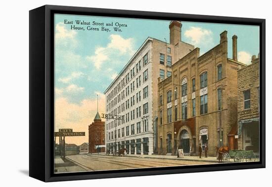 Opera House, Green Bay, Wisconsin-null-Framed Stretched Canvas