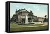 Opera House in Old Dresden, Germany-null-Framed Stretched Canvas