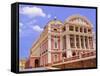 Opera House, Manaus, Amazonas, Brazil, South America-Nico Tondini-Framed Stretched Canvas