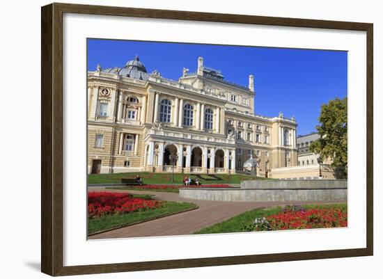 Opera House, Odessa, Crimea, Ukraine, Europe-Richard Cummins-Framed Photographic Print