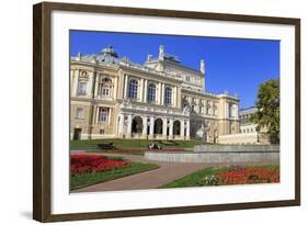 Opera House, Odessa, Crimea, Ukraine, Europe-Richard Cummins-Framed Photographic Print