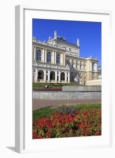 Opera House, Odessa, Crimea, Ukraine, Europe-Richard Cummins-Framed Photographic Print