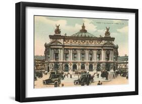 Opera House, Paris, France-null-Framed Art Print