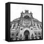 Opera House (Semperoper Dresden), Dresden, Saxony, Germany-Jon Arnold-Framed Stretched Canvas