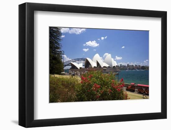 Opera House, Sydney, New South Wales, Australia-null-Framed Premium Giclee Print