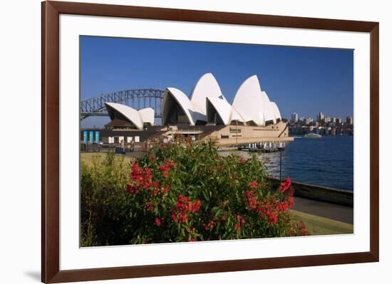 Opera House, Sydney, New South Wales, Australia-null-Framed Art Print