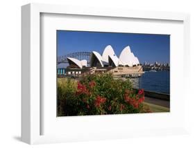 Opera House, Sydney, New South Wales, Australia-null-Framed Art Print