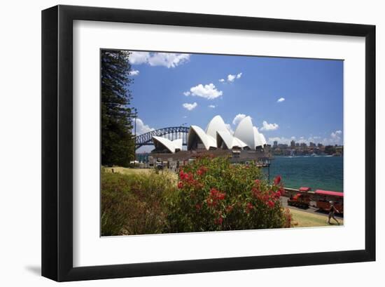 Opera House, Sydney, New South Wales, Australia-null-Framed Art Print