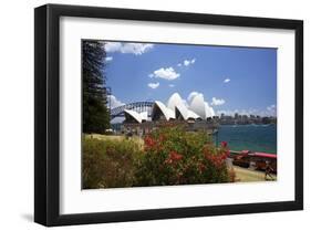 Opera House, Sydney, New South Wales, Australia-null-Framed Art Print