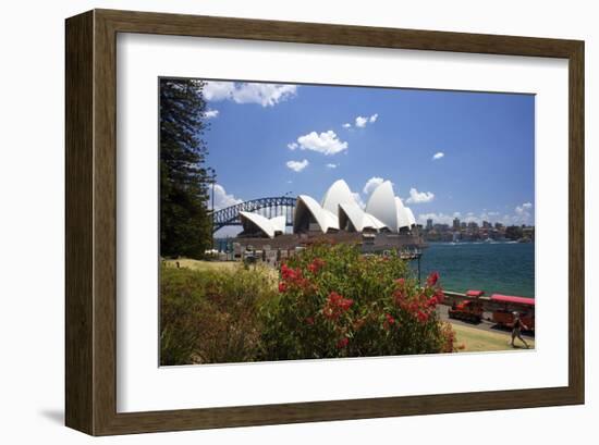 Opera House, Sydney, New South Wales, Australia-null-Framed Art Print