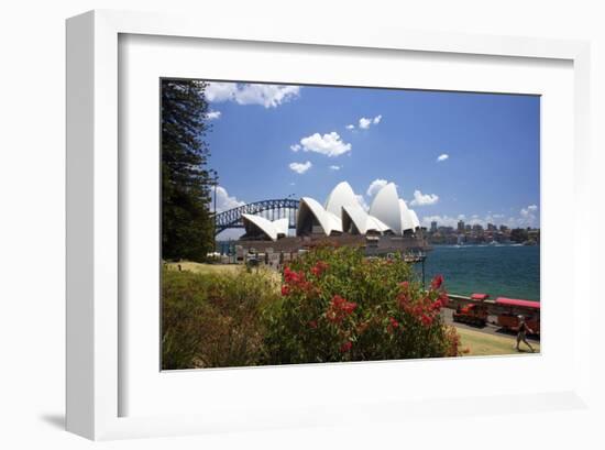 Opera House, Sydney, New South Wales, Australia-null-Framed Art Print