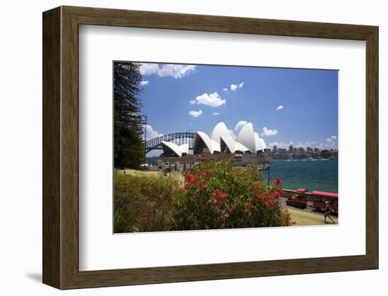 Opera House, Sydney, New South Wales, Australia-null-Framed Art Print