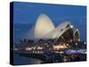 Opera House, Sydney, New South Wales, Australia-Michele Falzone-Stretched Canvas