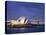 Opera House, Sydney, Nsw, Australia-Walter Bibikow-Stretched Canvas