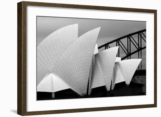 Opera House Sydney-Alida Van Zaane-Framed Photographic Print