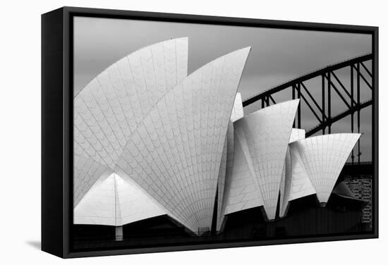 Opera House Sydney-Alida Van Zaane-Framed Stretched Canvas