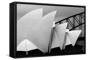 Opera House Sydney-Alida Van Zaane-Framed Stretched Canvas